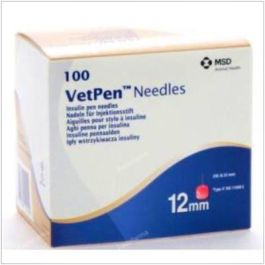Caninsulin Agujas Vetpen 12 mm ultrafinas, 100 unidades Precio: 47.49999958. SKU: B127FF5EZ7