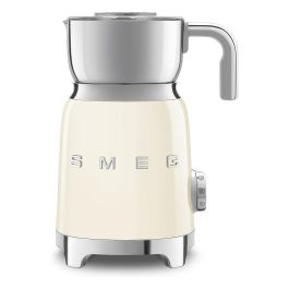 Smeg MFF11CREU Calentador y Espumador de Leche Automático, 50s Style, Color Crema, Acero Inoxidable, 250 ml, 0.6 L, Función Caliente y Fría Precio: 217.49999986. SKU: B1B8RP47S9