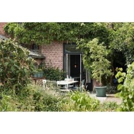 Jardinera Elho Green Basics Cilinder 65 - Verde - Ø 64 x H 49 cm - exterior - 100% reciclado