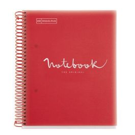 Bloc Miquelrius Emotions Notebook 5 Micro.Tapa Pp A5 120H 90G Cuadric.5X5 Rojo 5 unidades Precio: 26.79000016. SKU: B1DRZVREWK