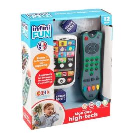 KD KD8436538676370 Mon Duo High-Tech: Teléfono y Mando a Distancia para Niños, Aprende Animales, Números y Colores KD KD8436538676370 Mon Duo High-Tech: Teléfono y Mando a Distancia para Niños, Aprende Animales, Números y Colores