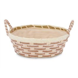 Cesta Redonda Kinvara con Asas Trenzadas - 25x13.5x23 cm, Natural (24 Unidades) Cesta Redonda Kinvara con Asas Trenzadas - 25x13.5x23 cm, Natural (24 Unidades)