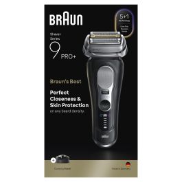 Braun BRA8700216554787 Afeitadora eléctrica Serie 9 9610s, 240 V, 60 min de autonomía, Negra