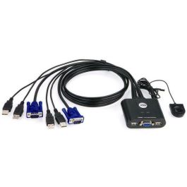 Aten 2-Port USB VGA KVM Switch con Selector Remoto de Puertos para Computadoras Precio: 26.49999946. SKU: B1BW2YSM49