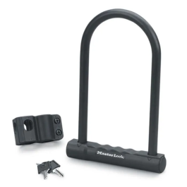 Master Lock Cerradura en U con 2 llaves planas H.180mm Ø12mm