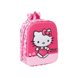 SAFTA Mochila 3D Hello Kitty Guarderia Preescolar 27cm Precio: 9.89000034. SKU: B15LT7JZVV
