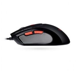 RATÓN SPIRIT OF GAMER PRO-M2 - 2800DPI - 6 BOTONES - LUZ DE FONDO - USB - CABLE 1.5M - NEGRO Y ROJO