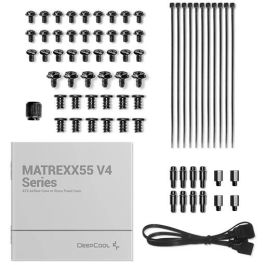 DeepCool MATREXX 55 Mesh V4 C Midi Tower Negra para PC Gaming, ATX, micro ATX, Mini-ITX con Ventana Lateral
