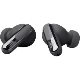 JBL Live Beam 3 Auriculares Inalámbricos con Bluetooth, Negro, IP55, 9h Batería, Resistente al Polvo y Agua