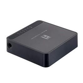 Level One Switch GEU-0822 8 Puertos Gigabit Ethernet 10/100/1000 Mbps, Jumbo Frames, Eficiencia Energética IEEE 802.3az