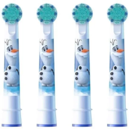 Cabezal de Recambio Oral-B EB10 4 FFS FROZEN II Azul/Blanco 4 Unidades