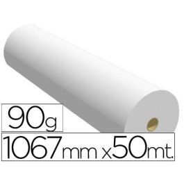 Papel Reprografia Para Plotter 1067 mmx50Mt 90 gr Impresion Ink-Jet Precio: 18.49999976. SKU: B15PHVPTER