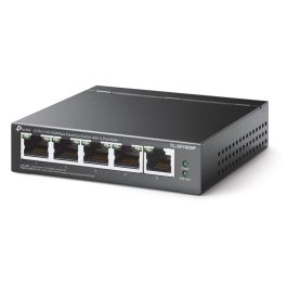 TP-Link TL-SF1005P Switch No Administrado Fast Ethernet 5 Puertos PoE Negro