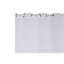 Cortina Basicos DKD Home Decor Blanco 260 x 260 x 140 cm