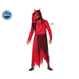 Disfraz Demonio Hombre Adulto Rojo XXL