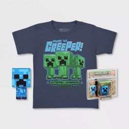 Funko Pop & Tee Minecraft Charged Creeper - Edición Limitada con Camiseta Beware the Creeper Precio: 18.49999976. SKU: B1AC4ESBPF