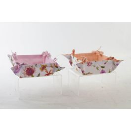 DKD Home Decor Cesta Shabby de Algodón Multicolor 34x8x34 cm - Set de 6 Unidades Surtido Aleatorio Colección Bloom Precio: 11.02068. SKU: B1EMCF92S4