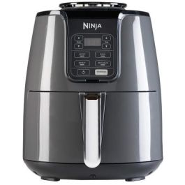 Ninja AF100EU Freidora de Aire 4 en 1, 3.8L, 1550W, Apto para Congelados, 4 Funciones: Freír, Asar, Recalentar, Deshidratar