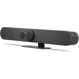 Logitech 960-001339 Rally Bar Mini Sistema de Videoconferencia en Grupo 4K Ultra HD con Zoom 4x, Audio Beamforming, Grafito