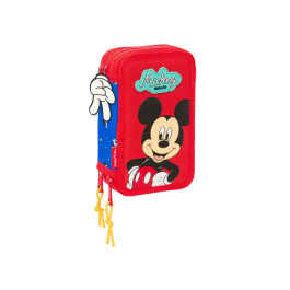Plumier Triple Mickey Mouse Clubhouse Good day Azul 12,5 x 19,5 x 5,5 cm 37 Piezas Precio: 13.50000025. SKU: B1DAMVRWSN