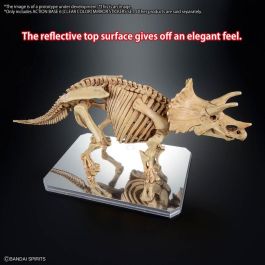 BANDAI HOBBY Action Base 6 Base de Exhibición Transparente con Pegatinas Espejo