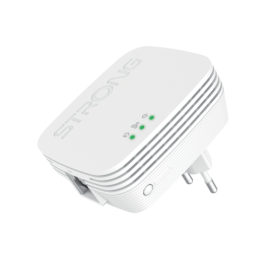 STRONG Powerline 600 Triple Pack Mini Adaptadores PLC Ethernet 600 Mbit/s Blanco 3 Piezas