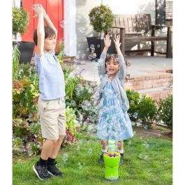 Gazillion Máquina de Pompas Bubble Rush 36452, Genera 5000 Burbujas por Minuto Automáticamente, Incluye Solución