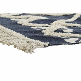 DKD Home Decor Alfombra Urban Azul Marino Beige de Poliéster 180x120 cm 1000 GSM 0.7 cm Grosor DKD Home Decor Alfombra Urban Azul Marino Beige de Poliéster 180x120 cm 1000 GSM 0.7 cm Grosor