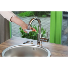 Gardena Adaptador para Grifo de Interior Rosca M22x1 Hembra M24x1 Macho