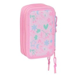 Plumier Escolar Safta Triple 37 Piezas Blackfit8 Smile 195x125x55 mm Plumier Escolar Safta Triple 37 Piezas Blackfit8 Smile 195x125x55 mm