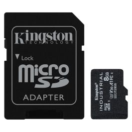 Kingston MicroHC 8GB Industrial C10 100MB/s con Adaptador SD Precio: 40.79000024. SKU: S55126112