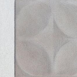 Cuadro Blanco-Gris Dm Decoración 80 X 4 X 80 cm