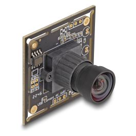 DeLOCK Módulo de Cámara USB 2.0 con Sensor Sony Starvis IMX415, 8.3MP, Resolución 4K Ultra HD (3840x2160) a 30 fps, Lente de Enfoque Fijo de 81°, para Windows 10/11 Precio: 110.7997. SKU: B145HTMZQ3