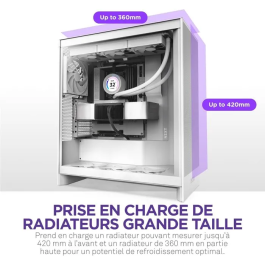 NZXT CM-H72FW-01 Caja Semitorre H7 Flow Blanco