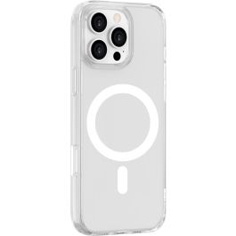 eSTUFF INFINITE OSLO Funda Híbrida Magnética Transparente para iPhone 16 Pro Max - 86% Plástico Reciclado