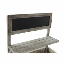 DKD Home Decor Carro para Jardín Shabby Chic Marrón Claro con Ruedas, Desmontable, de Abeto y Pizarra 41x109x87 cm Precio: 170.9934248. SKU: B13KPP9PAQ