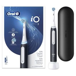 Oral-B Cepillo Dental Eléctrico iO Series 3N Negro Mate con Estuche de Viaje - 1 Empuñadura, 1 Cabezal, 3 Modos (Diario, Sensible, Blanqueador) Precio: 96.8899998. SKU: B129XEJ3TQ