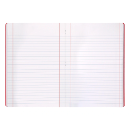 Liderpapel Libreta 360 Tapa Plástico A4 48 Hojas 90gr Horizontal Doble Margen Colores Surtidos
