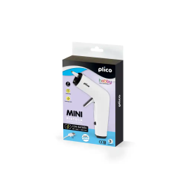 Plico Pistola Termofusible Mini Con Batería 10W Ø8 mm Baja Temperatura Precio: 22.49999961. SKU: B1GM393MSR