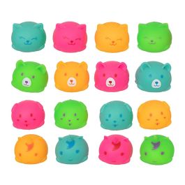 HTI Squishy Pets 24 Uds Mini animalitos blanditos y coleccionables