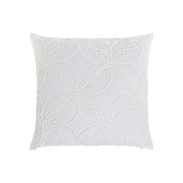 Cojin Boho DKD Home Decor Blanco 60 x 60 cm (2 Unidades)