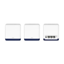MERCUSYS Halo H50G Sistema de Malla Wi-Fi 5 (802.11ac) Doble Banda (2.4 GHz / 5 GHz) Blanco (3-pack)