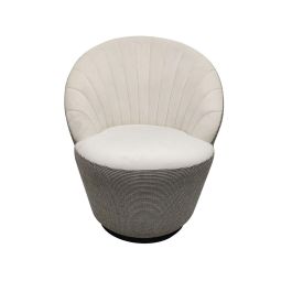 Sillón DKD Home Decor Blanco Negro Dorado 69 x 66 x 85 cm