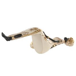 DKD Home Decor Figura Colonial de Resina Verde Beige 13 x 31 x 9.5 cm (4 Unidades)