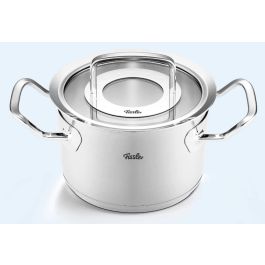 Fissler Olla Profi de 16 cm con tapa de cristal, apta para inducción, escala de medición - 08412916000/0 Precio: 118.49999964. SKU: B1JQDTPLMT