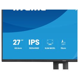 iiyama XB2797HSU-B1 Monitor 27" Full HD (1920x1080) IPS 4ms 120Hz HDMI DisplayPort USB Altavoces Negro