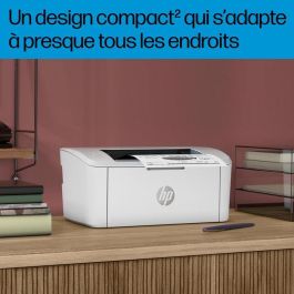 HP M110w Impresora Láser Monocromo Ultracompacta y Eficiente, Impresión Rápida de Alta Calidad con App HP Smart, para Hogar u Oficina