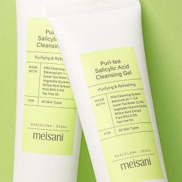 Meisani Puri-Tea Gel Limpiador con Ácido Salicílico 0.5% para Pieles con Acné y Sensibles 150 ml