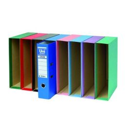 Caja Para Archivador Unisystem Fº 86Mm Rojo 12 unidades Precio: 19.49999942. SKU: B1JAXC4D7D