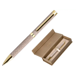 Belius Wild West Bolígrafo Aluminio Beige Dorado, Tinta Azul, Caja de Diseño Precio: 15.49999957. SKU: B15H7233VK